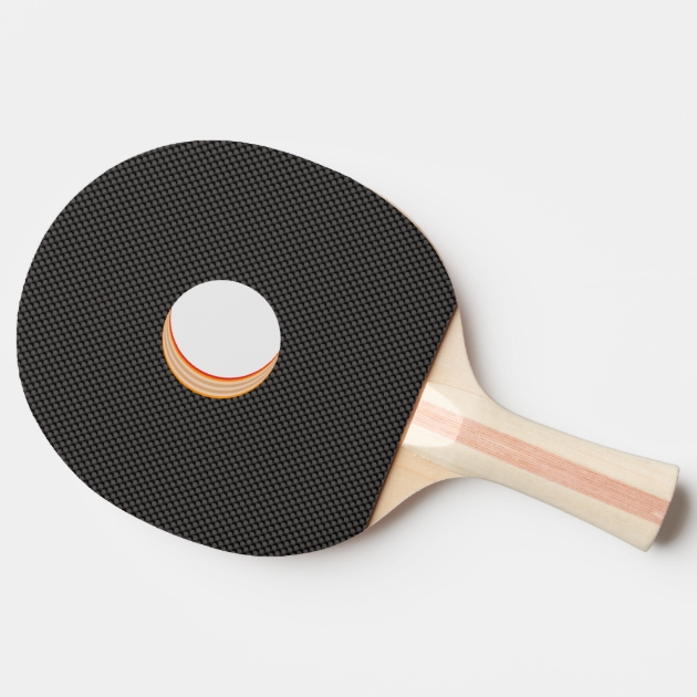 Funny Fake Hole & Fake Pips Out PingPong Paddle Zazzle